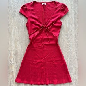 Reformation Knit Mini Dress